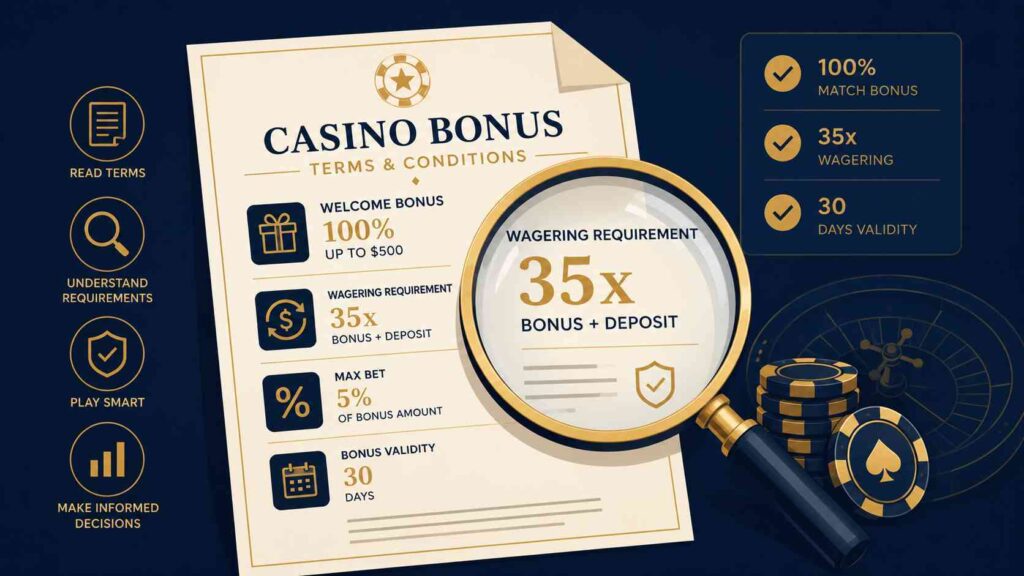 How casino wagering requirements work complete guide